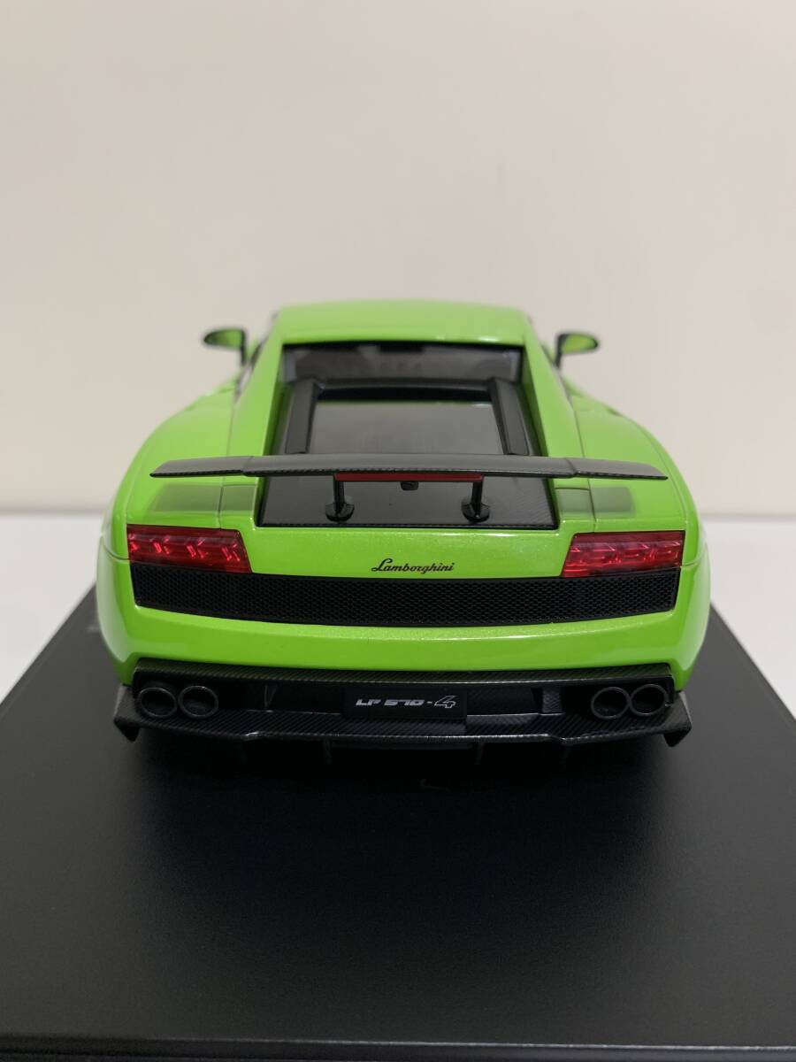  Auto Art 1/18 Lamborghini Gallardo LP570-4 Superleggera зеленый 