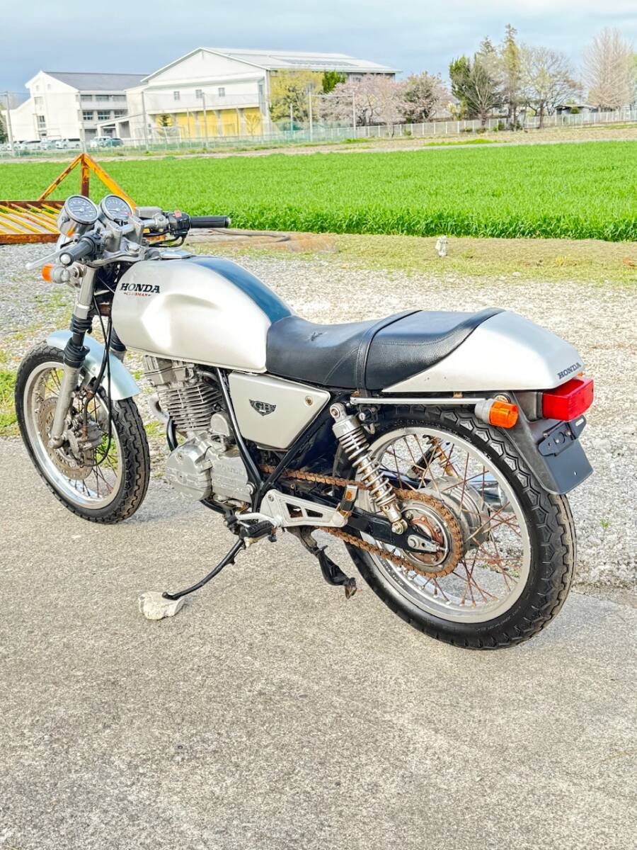 GB250クラブマン 書類付き 実動 （検索 VT CB CD NSR NS FZ FZR CRM TW GSX GPZ Z JOG DIO ZZR エストレヤ ホンダの画像9