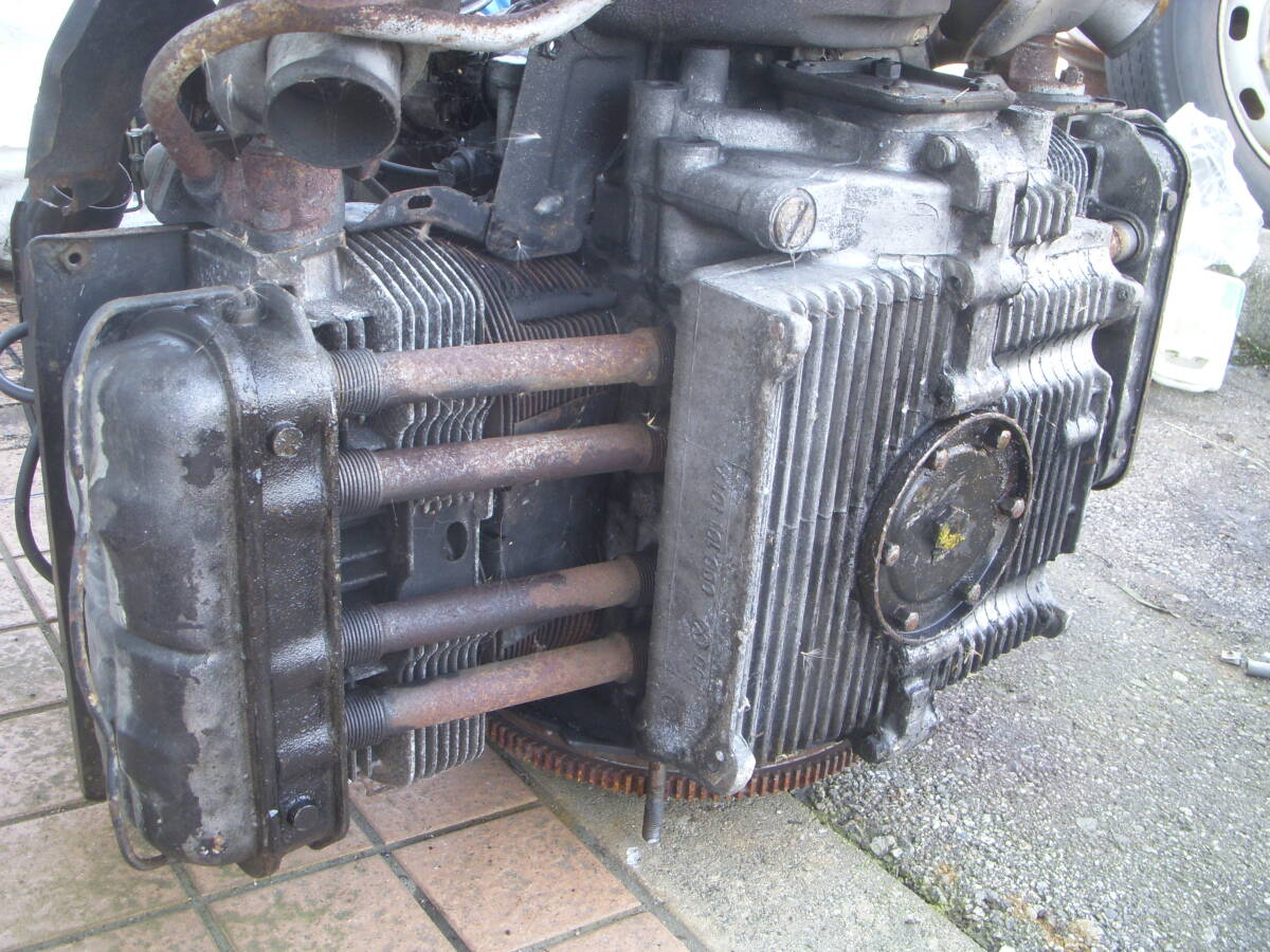 空冷VW ワーゲン タイプ１ビートル カルマン 12V D型 1２00cc エンジン本体の画像5
