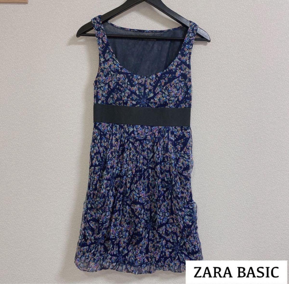 【ZARA BASIC】ザラ 花柄 ワンピースXS 即購入大歓迎