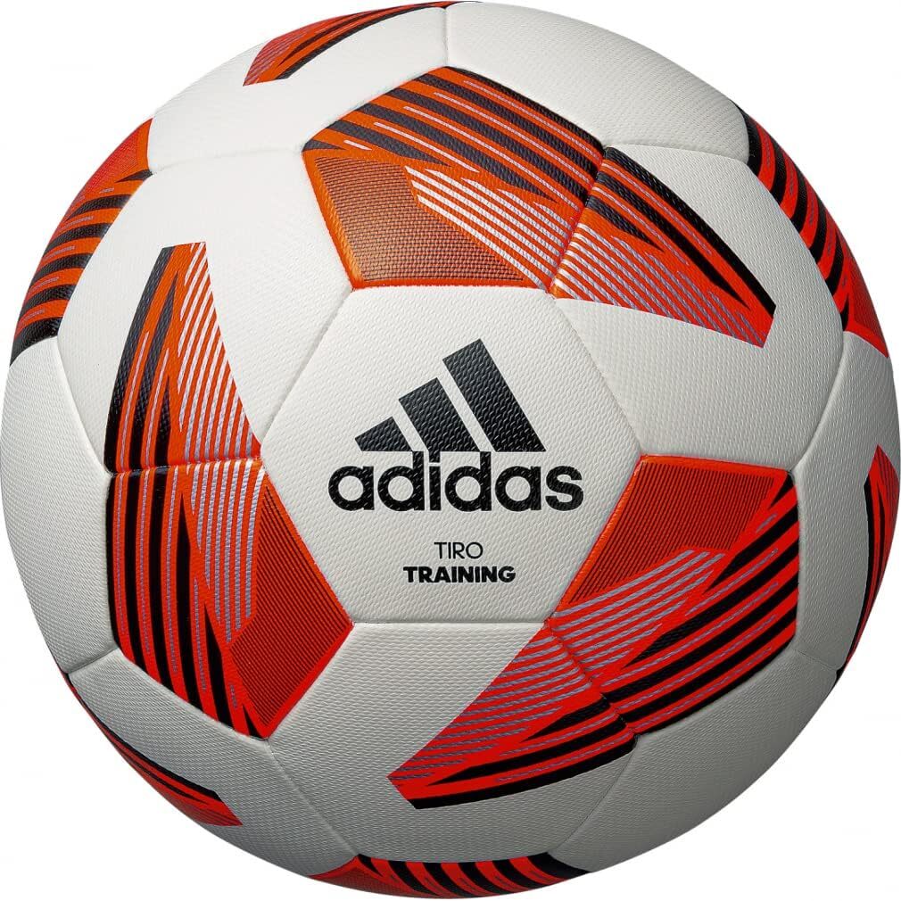 adidas (アディダス) サッカーボール 5号球 検定球 WHITE 5号 | soccer サッカー ホワイト 公式球 ball オレンジ orange の画像1