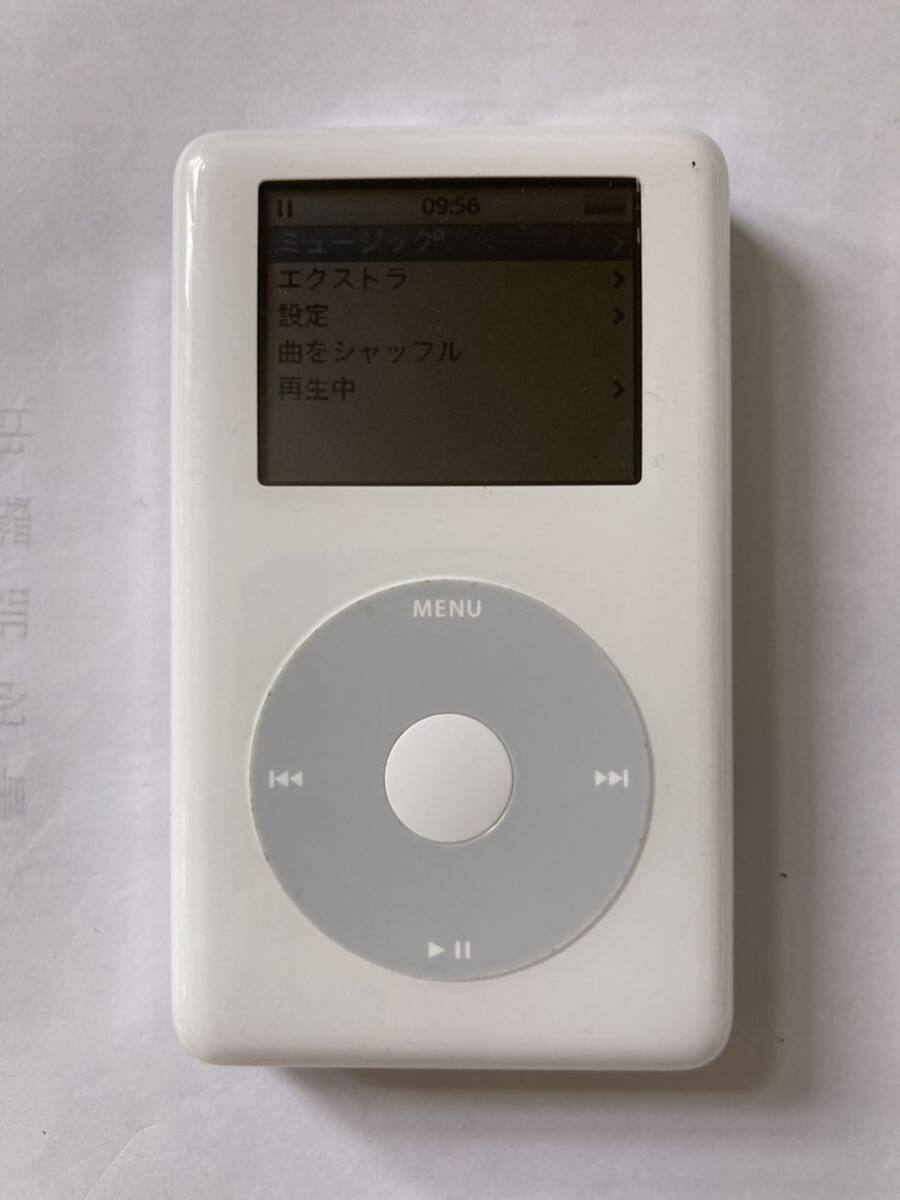 iPod 第4世代(classic )20GB a1099 カラー液晶モデル　電池元気 綺麗目な個体_画像4