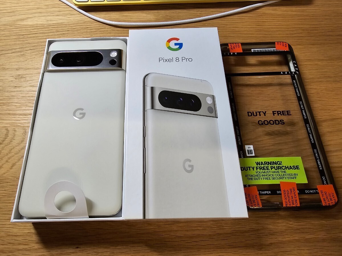 Google Pixel 8 Pro 256G white SIMフリー