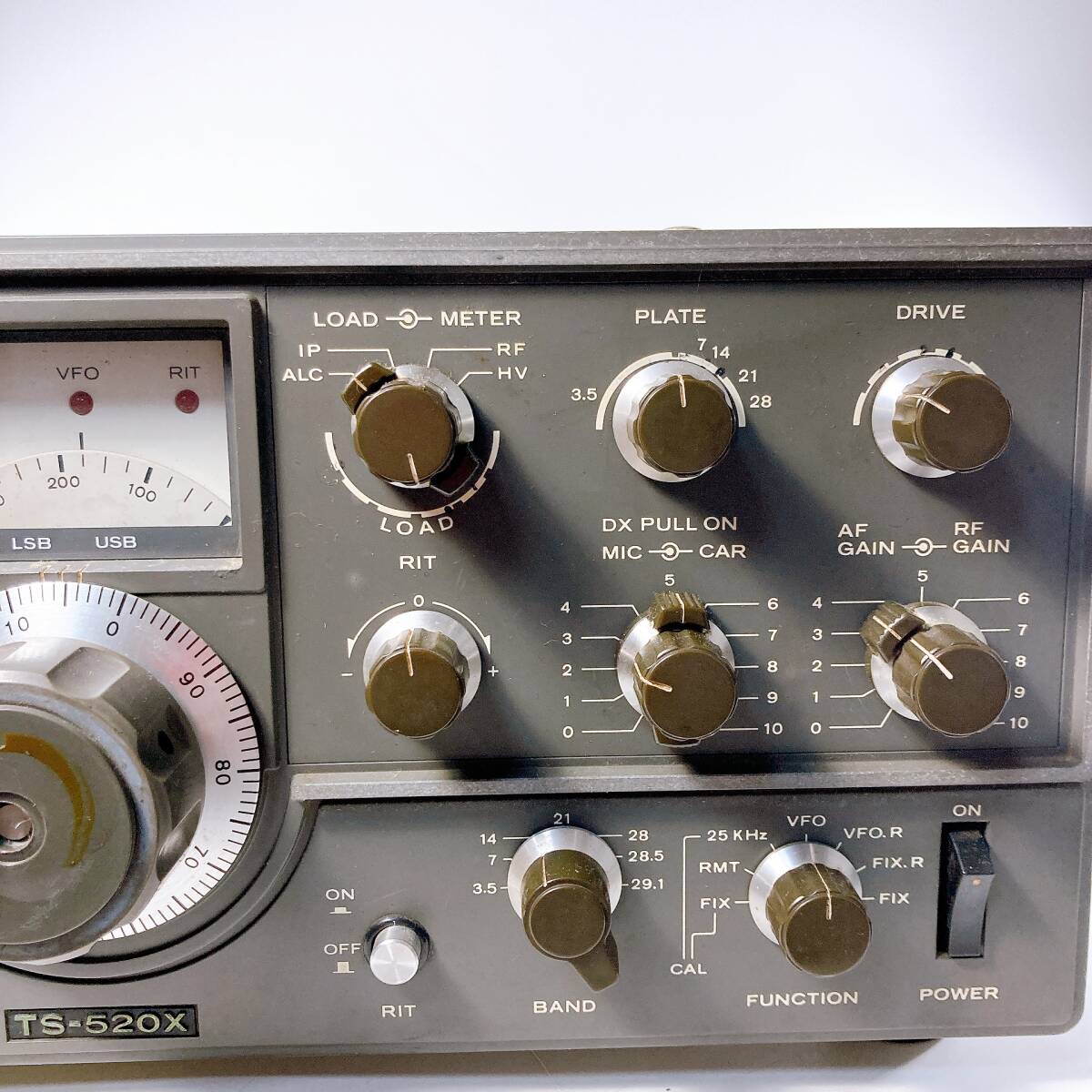 【ジャンク/通電確認済】アマチュア無線機 トリオ TS-520X アマチュア無線 TRIO 無線機 _画像3