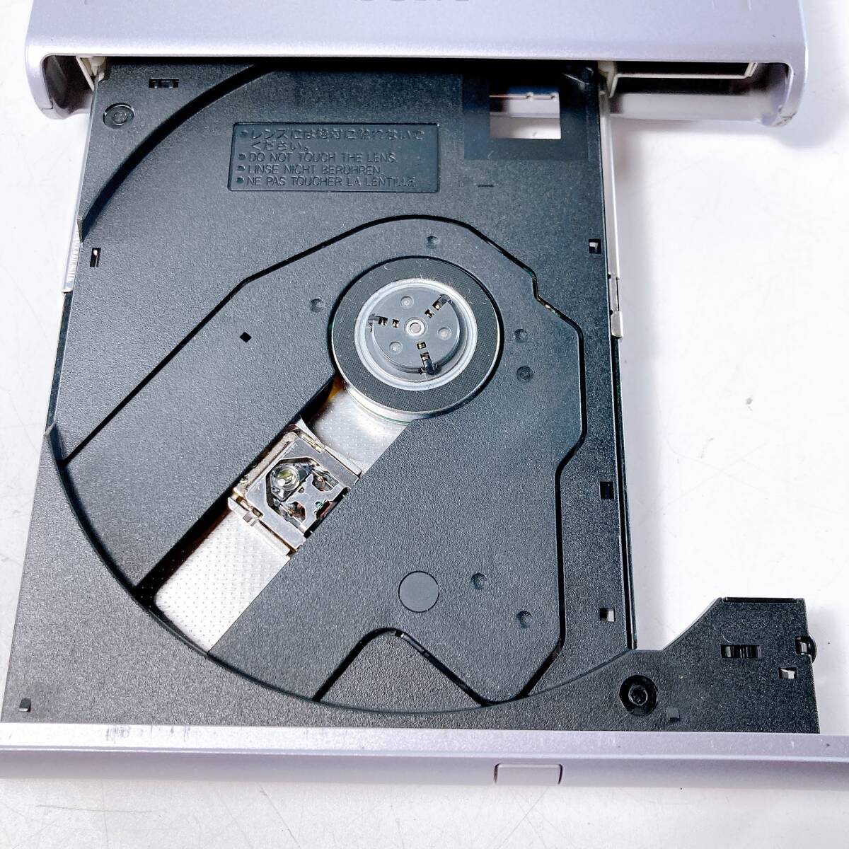 【ジャンク】SONY ソニー VAIO CD-ROMドライブ PCGA-CD51 PCカード接続 ソフトケース付の画像7
