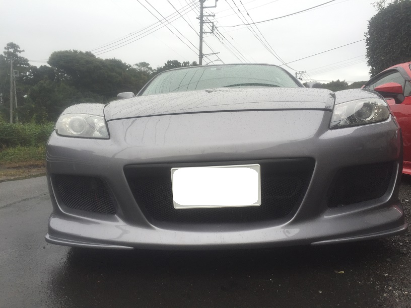 未塗装 ＲＸ－８ フロント バンパー エアロ マツダスピード イメージ  se3p フィッティングＯＫ！の画像3