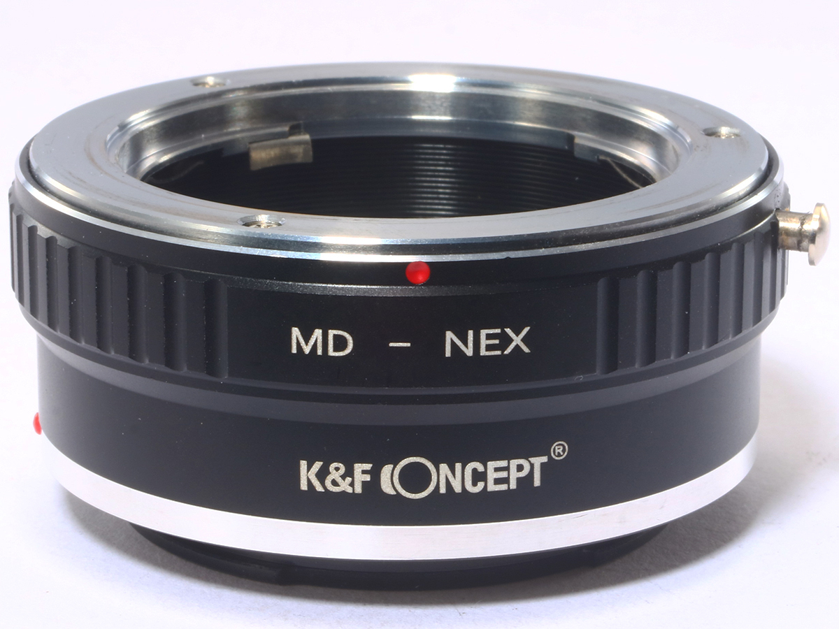 K&F Concept レンズ マウント アダプター kf-md-nex ミノルタ MD マウント レンズ → ソニー Eマウント 変換 Minolta MD - SONY NEX_画像1