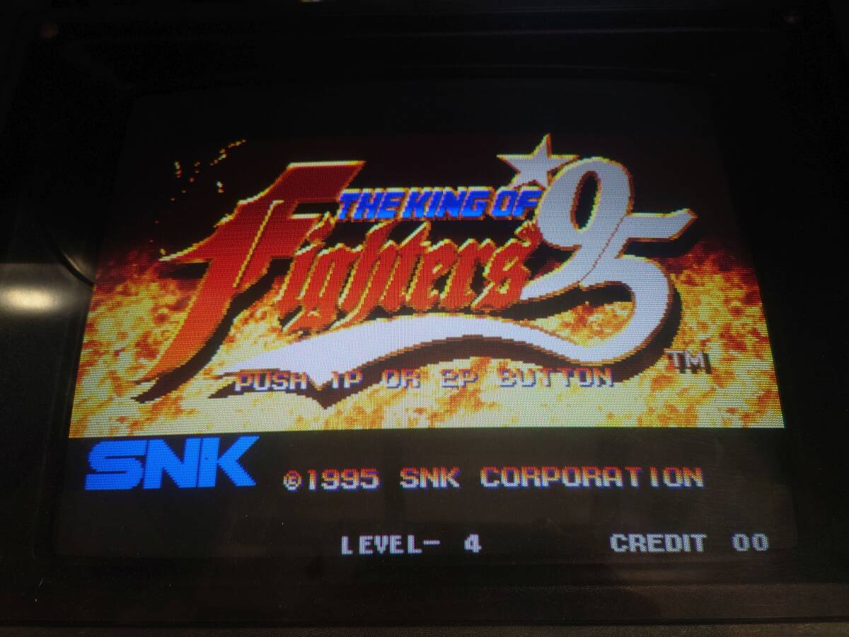 SNK NEO-GEO MVS ROM 「THE KING OF FITERS '95」 キングオブファイターズ KOF ネオジオ ロムカセット 動作確認済