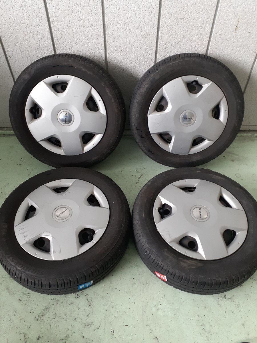 ☆★軽自動車 日産純正 155/65R13 2020年製ブリヂストンタイヤ4本セット 手渡し可能！ヤマト運輸2個口発送！☆★_画像1