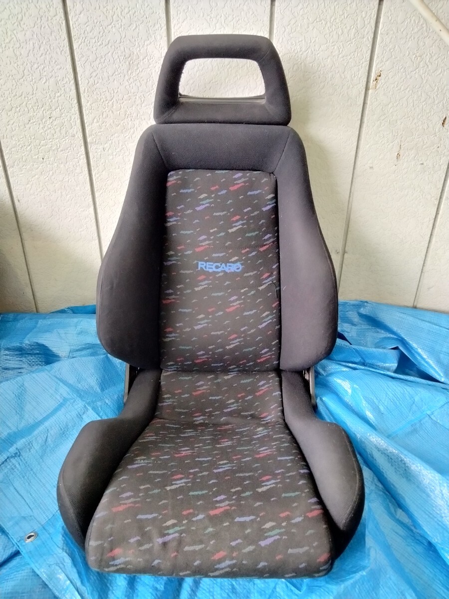 ★☆レカロ LX? ルマンカラー セミバケットシート リクライニング RECARO ジャンク☆★の画像1