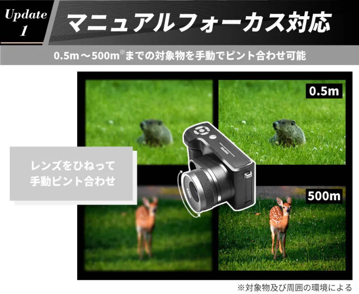 [未開封新品] Duovox Mate Pro 2K V2 ナイトビジョン 暗視カメラ