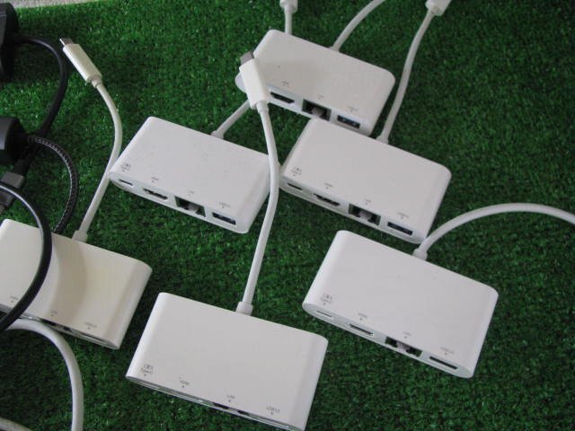 KA4081/USB Type-C ハブなど 11個/ELECOM DST-C02WHなど_画像4