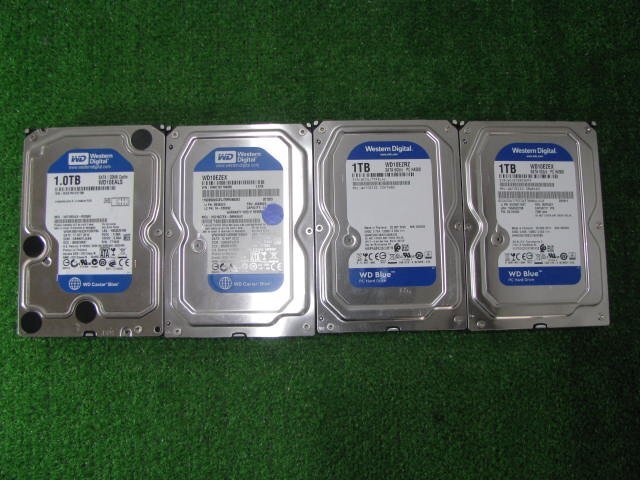 K4560/3.5インチHDD 4個/WD 1TB_画像1