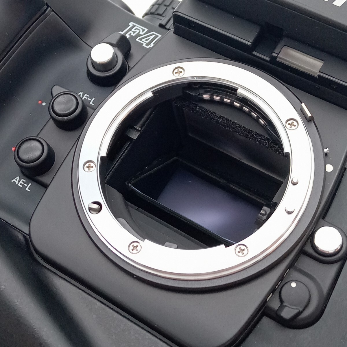北山3月No.173 カメラ ボディ Nikon ニコン F4S 動作未確認 フィルムカメラ ブラック 本体 箱付き 光学機器の画像6