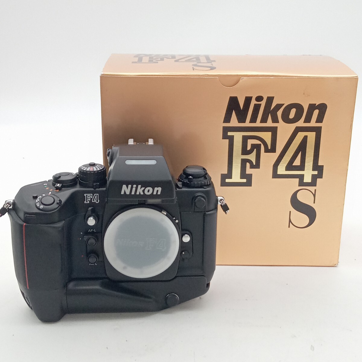 北山3月No.173 カメラ ボディ Nikon ニコン F4S 動作未確認 フィルムカメラ ブラック 本体 箱付き 光学機器の画像1