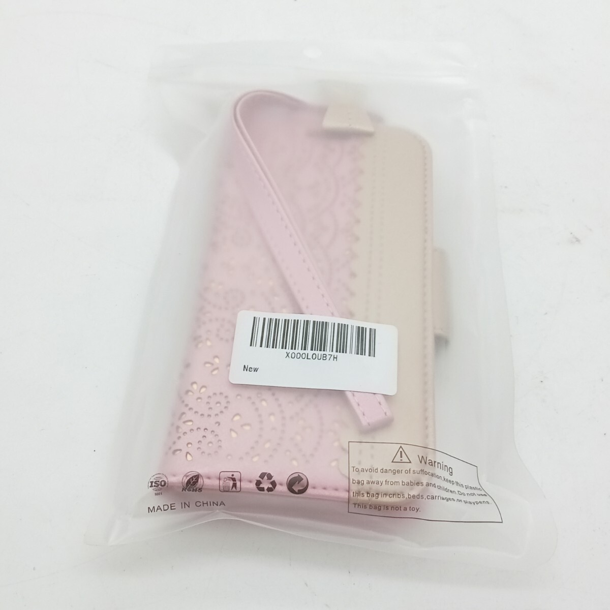 夏本3月No.54 未使用品 iPhoneケース iPhone12 スマホケース ピンク リボン レディース スマホアクセサリー の画像3