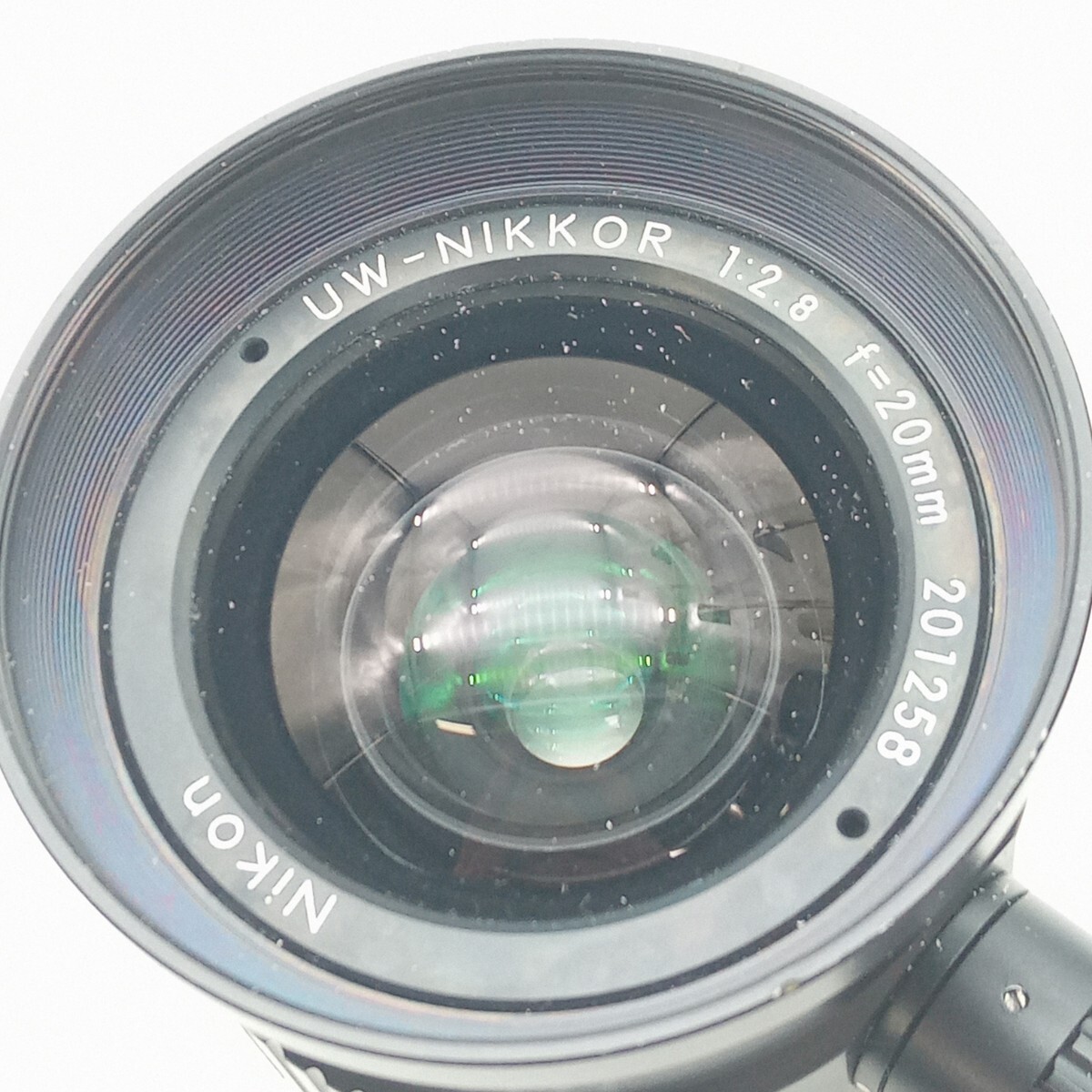 R カメラ レンズ Nikon ニコン NIKKOR カメラレンズ 動作未確認 F=20mm 1:2.8 箱付き 光学機器 の画像2