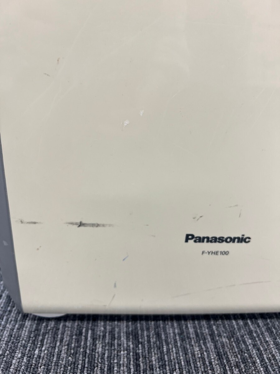 杉本3月No.57 Panasonic パナソニック 除湿機 F-YHE100 通電確認済み 動作未確認 ホワイト 冷暖房 除湿 家庭 事務の画像8