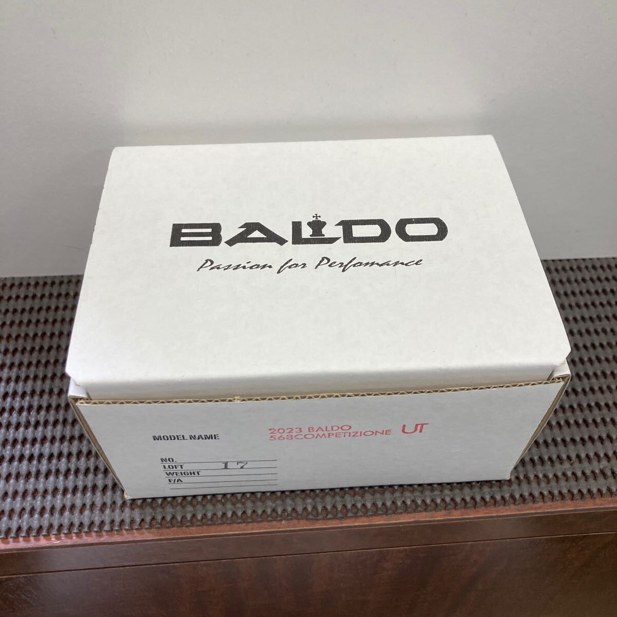 BALDO 2023 568competizione UT 2 17度 純正ソケット付き 新品未使用 箱付き バルドの画像4