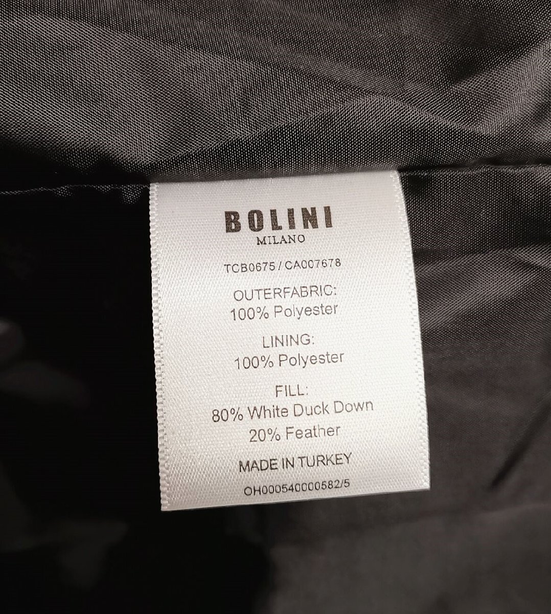 最高級10万※EU製ダウンジャケット★イタリア・ミラノ発*BOLINI*ブラックライン※designer・超防寒・ダウンジャケット ・46/M・ブルー_画像5