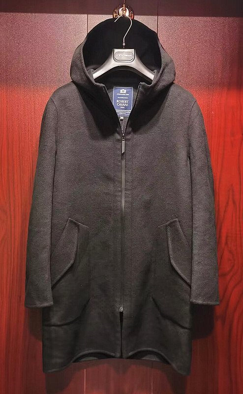 最高峰*定価24万◆イタリア*ローマ発*ROBERT CAVANI/ロベルトカバーニ*最上級バージン‐ウール・100% virgin wool・モッズコート*50/XLの画像2