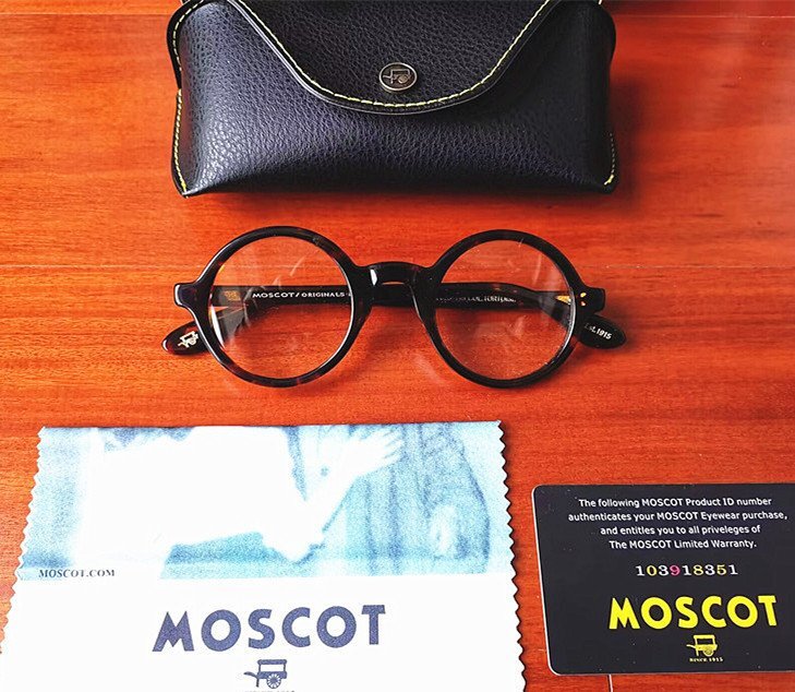 名作モデル☆新品☆ MOSCOT ZOLMAN ゾルマン 丸い眼鏡 メガネフレーム 鼈甲・ セレブ愛用モデルの画像1