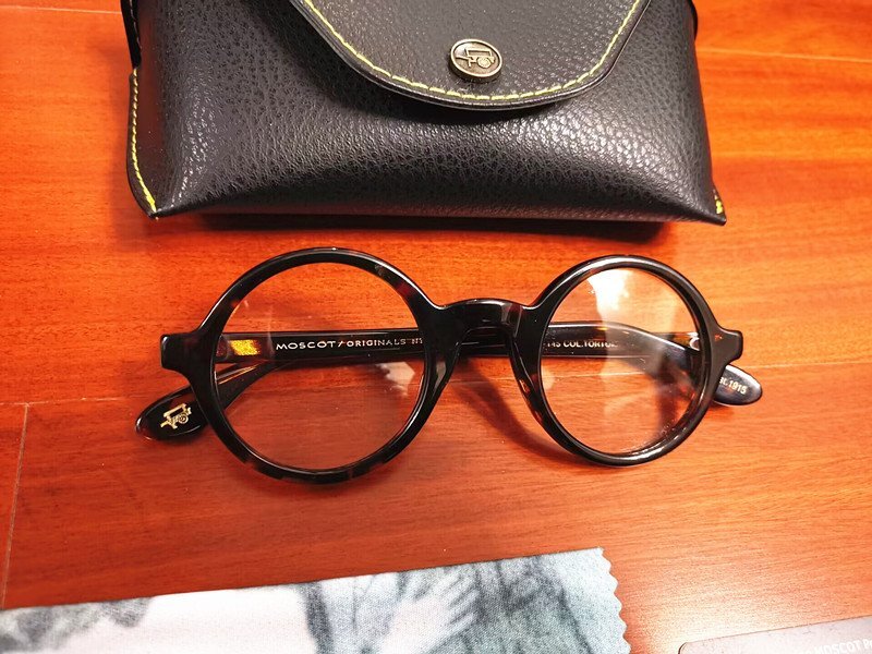 名作モデル☆新品☆ MOSCOT ZOLMAN ゾルマン 丸い眼鏡 メガネフレーム 鼈甲・ セレブ愛用モデルの画像6