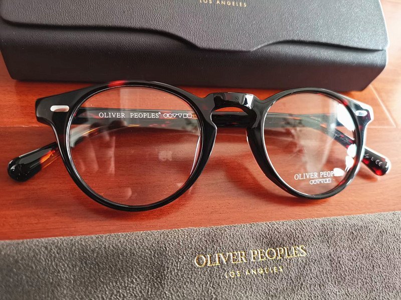 高級*イタリア製★「OLIVER PEOPLES/オリバーピープルズ」伝説の大人気作・OV5186・ボストン・鼈甲・メガネフレームの画像7