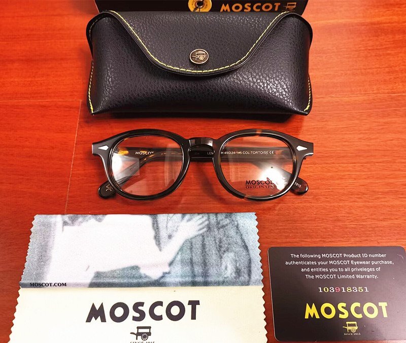 名作モデル☆新品☆ MOSCOT モスコット LEMTOSH レムトッシュ ウェリントン眼鏡・鼈甲メガネ ・ジョニーデップ愛用モデルの画像4