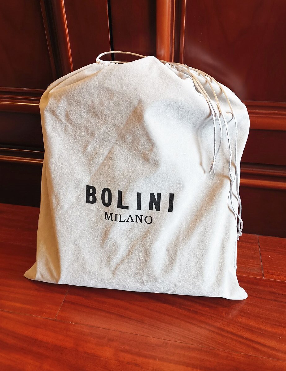 最上級逸品※定価18万◆イタリア・ミラノ発*BOLINI/ボリニ・最上級牛革・クロコダイル*トートバッグ/黄色いの画像10