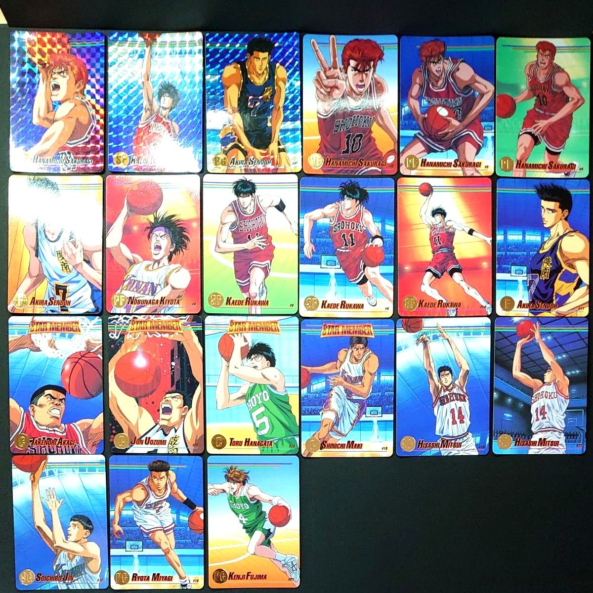 スラムダンク カードダス スターメンバーコレクション 第1弾 スラムダンク カードダス スターメンバーコレクション 第1弾