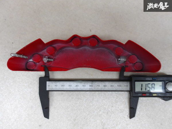  unused non-genuine brake caliper cover red red left right dress up stylish immediate payment 