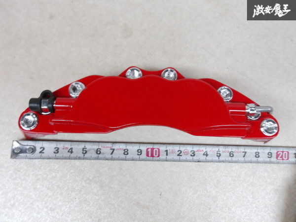  unused non-genuine brake caliper cover red red left right dress up stylish immediate payment 