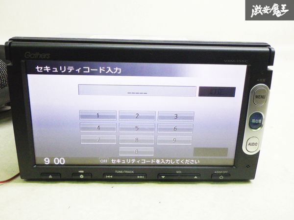 ホンダ 純正 Gathers ギャザズ SDナビ カーナビ ナビ オーディオ CD AMFM USB Bluetooth VXM-155C 即納の画像3