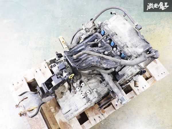 スズキ 純正 DA63T キャリィ トラック K6A 5速 5MT エンジン 原動機 本体 補器類 機械類付き 即納 ★_画像9