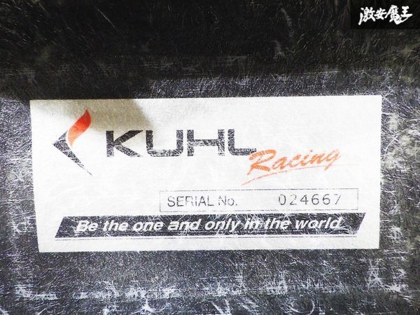 新品!! 未使用!! Kuhl Racing クールレーシング R35 GT-R GTR 後期 MY17 フロント バンパー エアロ 未塗装 FRP製 即納_画像8