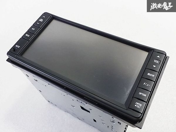 保証付き ダイハツ 純正 メモリーナビ カーナビ ナビ CD ワンセグ AUX 2012年地図 本体のみ 86100-B2110 QY-7158D-A 即納