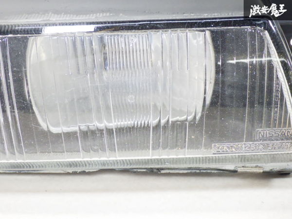 希少 日産 純正 S13 シルビア 前期 ハロゲン 角目 ヘッドライト 希少 日産 純正 S13 シルビア 前期 ハロゲン 角目 ヘッドライト