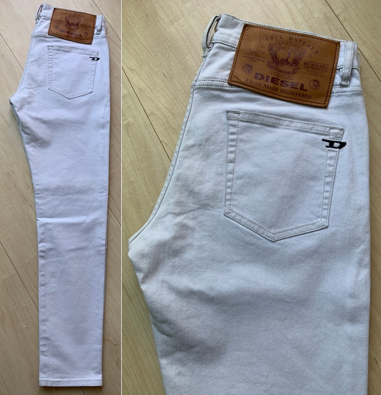 定価36,800円 DIESEL “D-STRUKT-SP19” 003AF_STRETCH SLIM ダブルフェイス カラーデニム パンツ 32 ディーゼル 「Safari」掲載の画像6