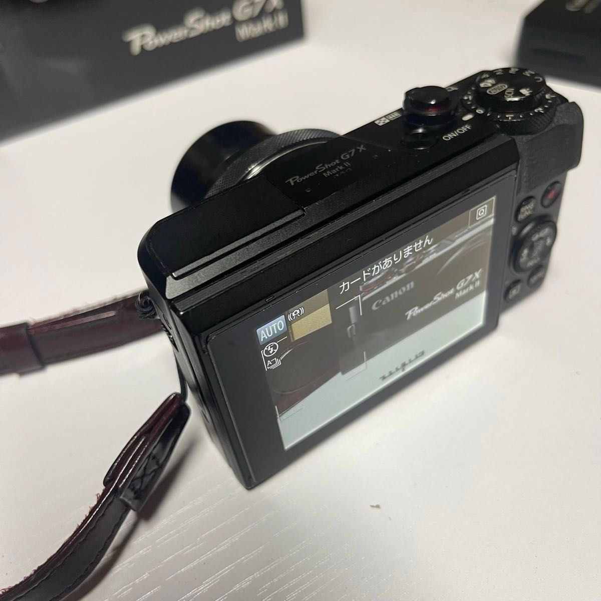 Canon PowerShot  G7X キャノン　箱、説明書、充電器、カメラケース付属