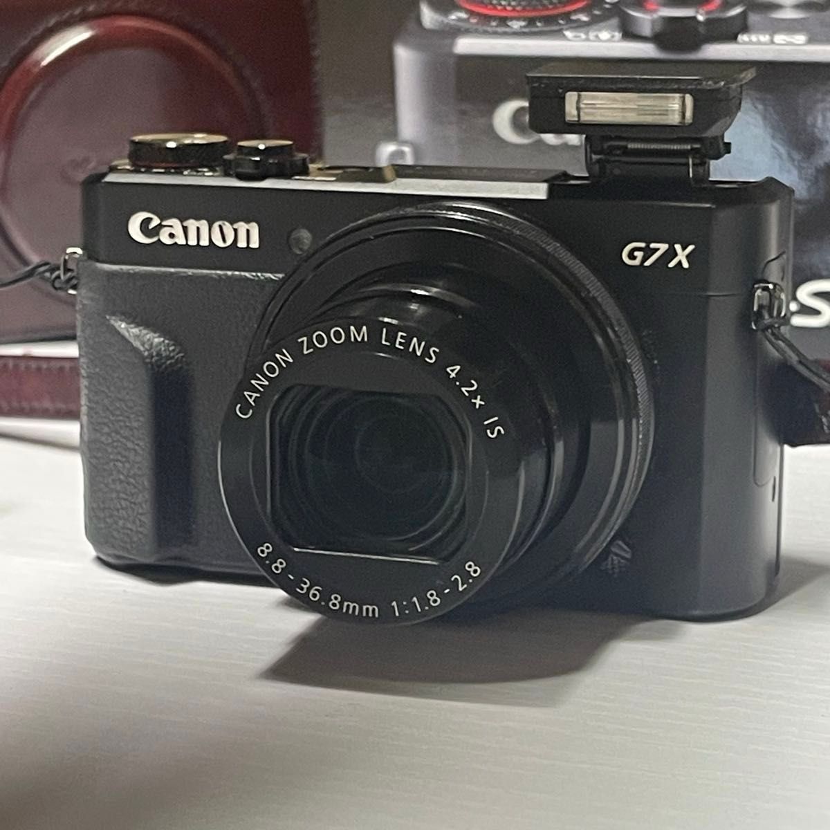 Canon PowerShot  G7X キャノン　箱、説明書、充電器、カメラケース付属