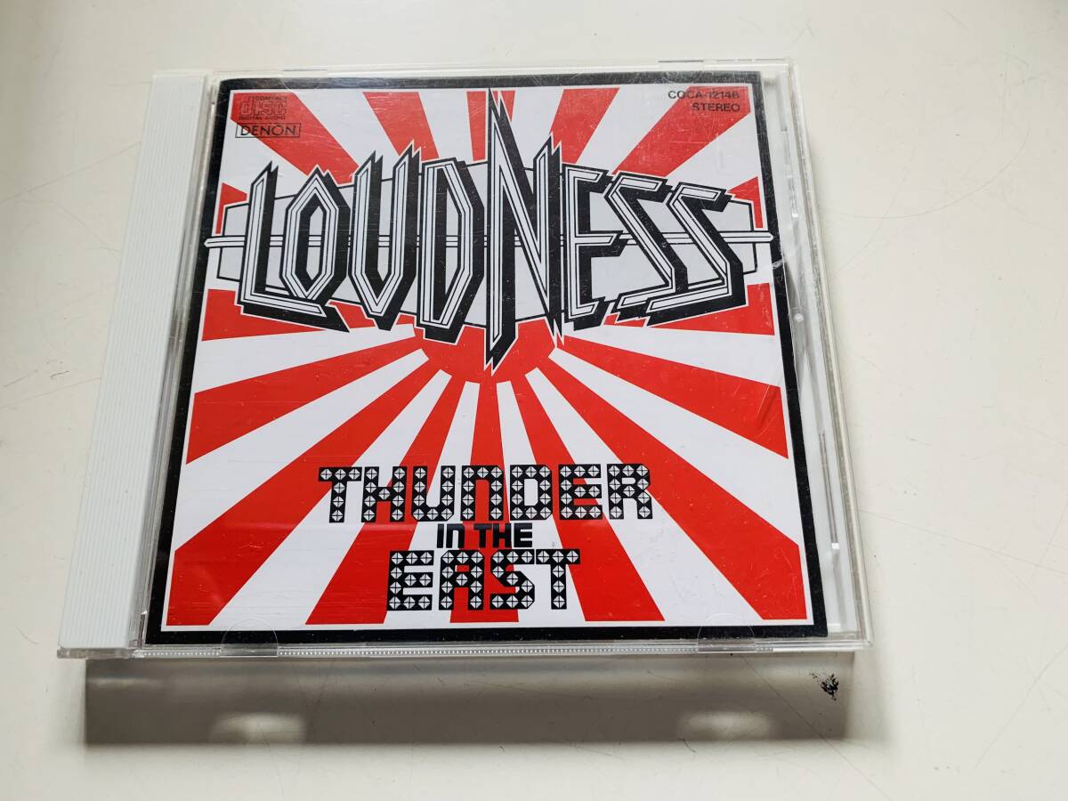 LOUDNESS ／THUNDER IN THE EAST　　＜中古CD＞_画像1