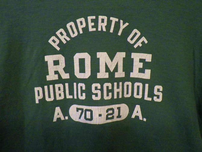 ウエアハウス Tシャツ 2015年モデル Lot.4061 『ROME』両面プリント WAREHOUSE フリーホイーラーズ リアルマッコイズ コリンボ COLIMBOの画像3