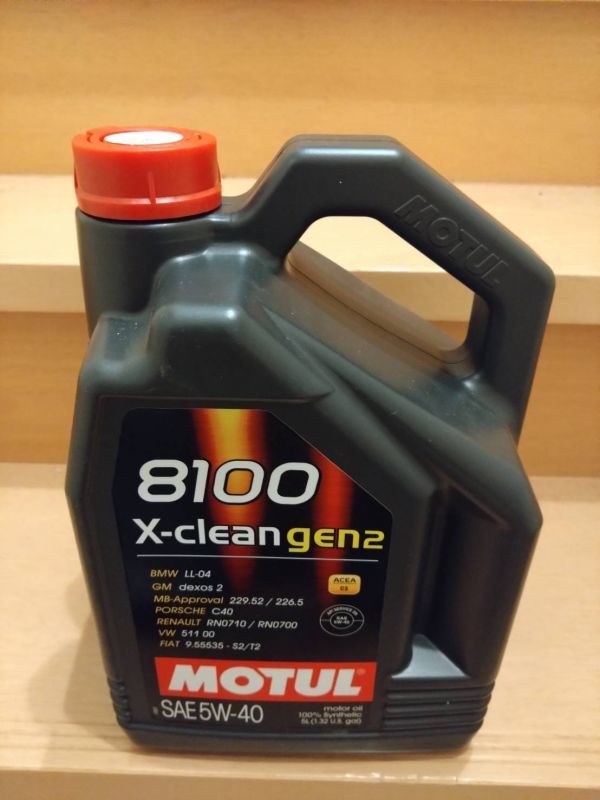 MOTUL モチュール 8100 X-clean gen2 5w40 1L 2缶 2本 5L 1缶 1本 (合計７L）エックス クリーン ジェン２ 正規品