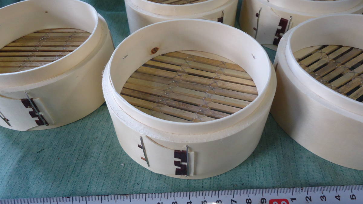 【新品未使用品】 本竹製 中華セイロ １３ｃｍ （身）のみ １０個セット一括販売の画像2