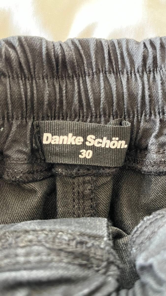 DankeSchon即完売 ブラック パンツ ジョガーパンツ ボトム