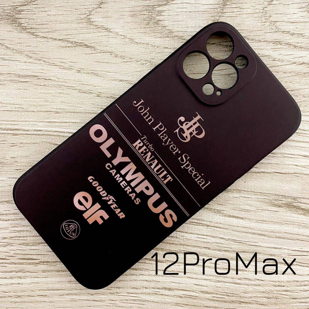 JPS ロータス iPhone 12 Pro Max ケース F1 Lotus ルノー 98T アイルトン・セナ スマホの画像1