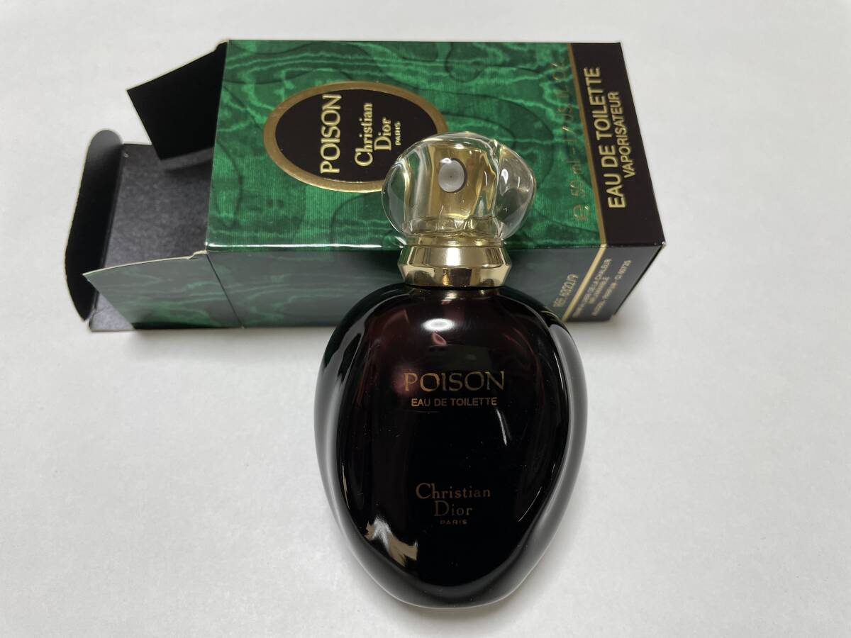 ★　ChristianDior / クリスチャンディオール　POISON / プワゾン　オードトワレ　50ml　残8割　★_画像3