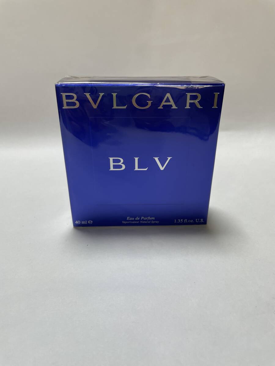 * BVLGARI BVLGARY BLV POUR HOMME blue pool Homme o-doto crack 40ml unopened *