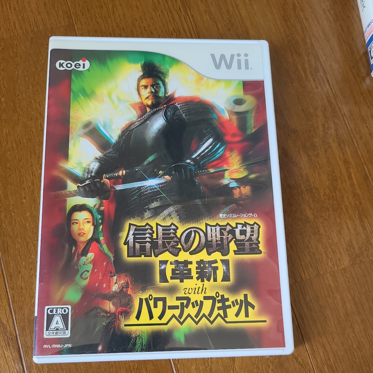 任天堂Wii　Wiiソフト Nintendo Wii信長の野望【革新】withパワーアップキット